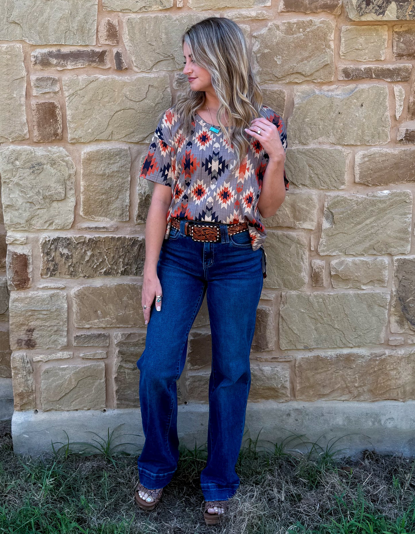 Rocky Mountain Aztec Top