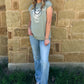 Steer Skull Top