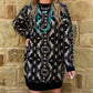 Montana Aztec Sweater Dress