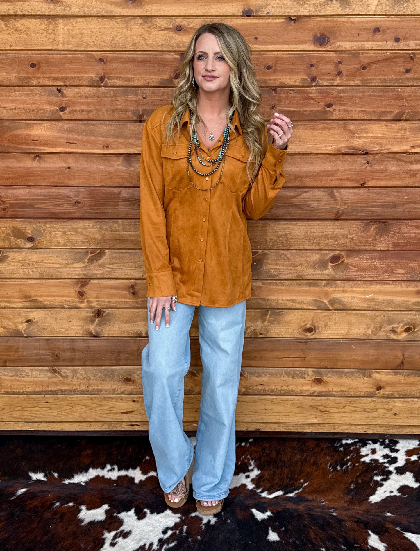 Sweet Suede Long Sleeve