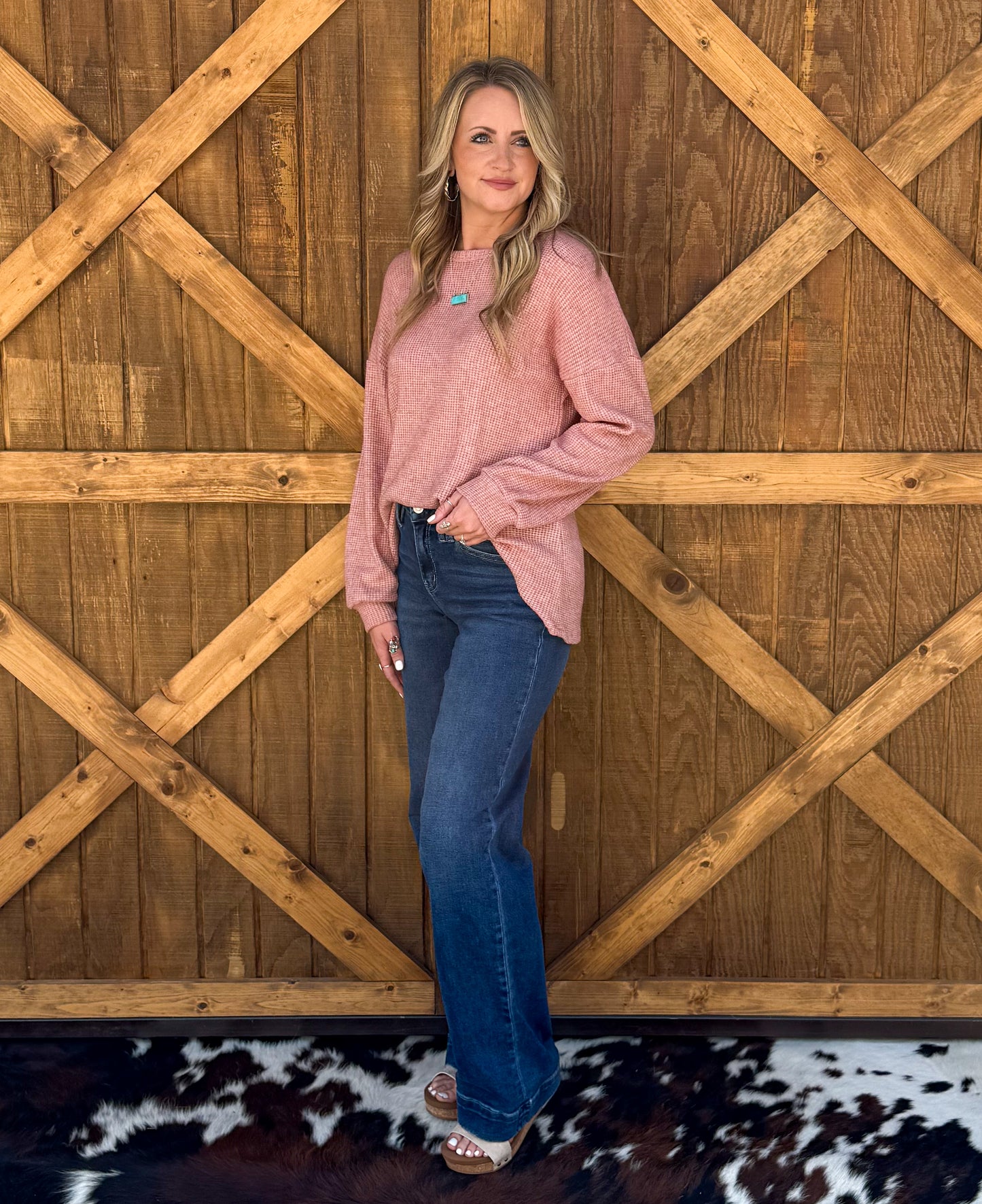 Coziest Long Sleeve *Mauve