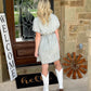 Silver Cowgirl T-Shirt Dress