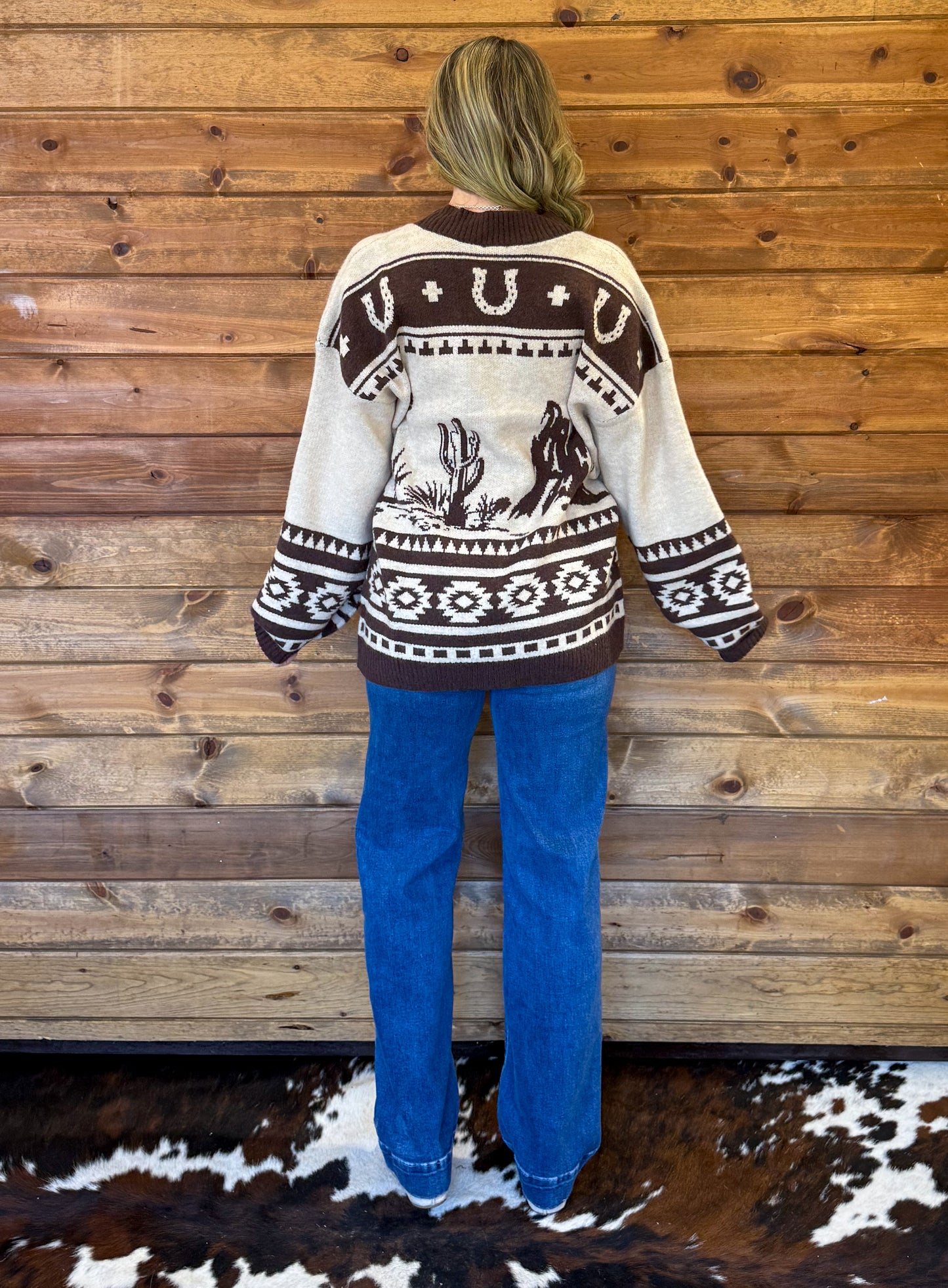 The Rancher Cardigan *Taupe