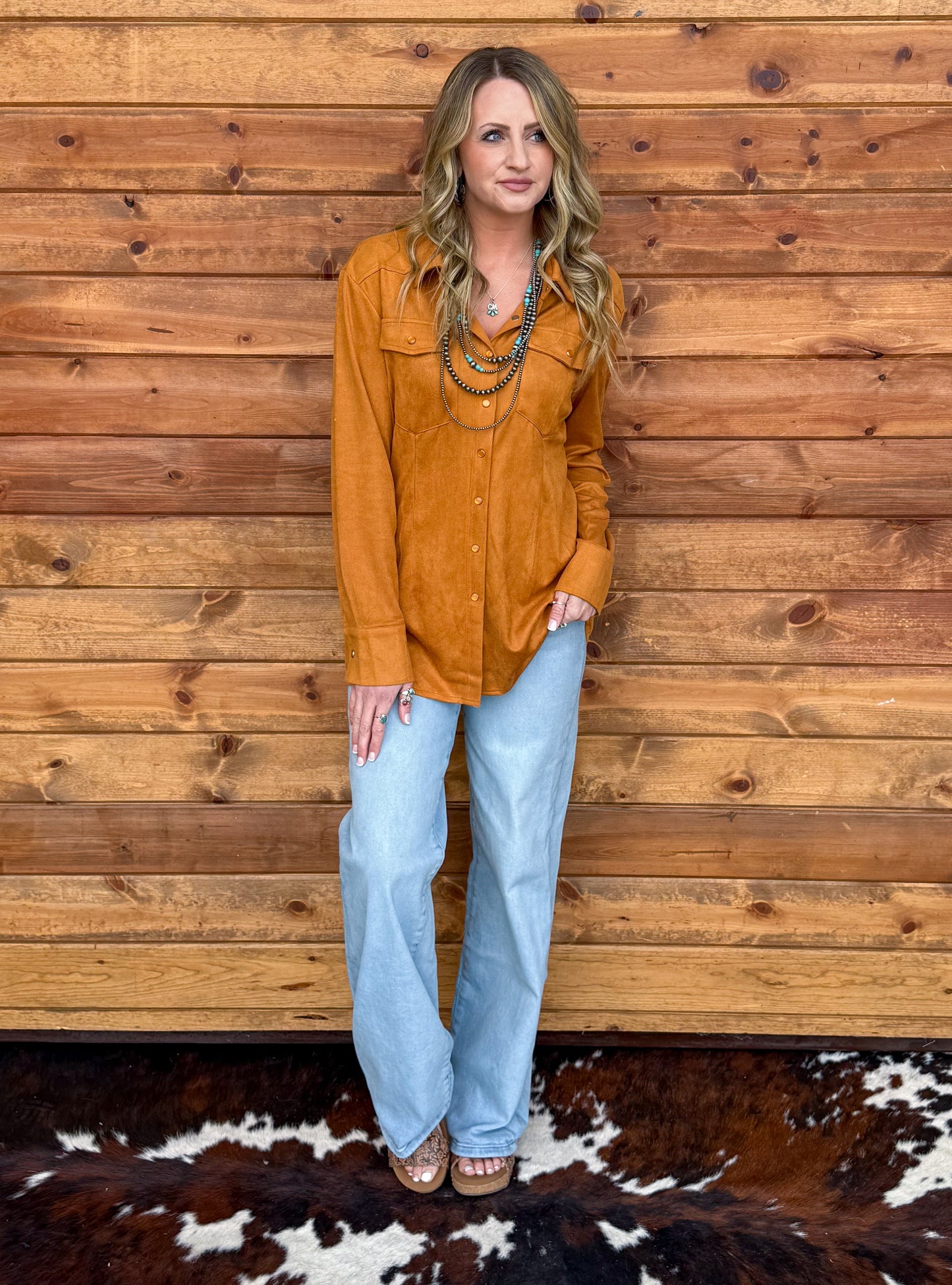 Sweet Suede Long Sleeve