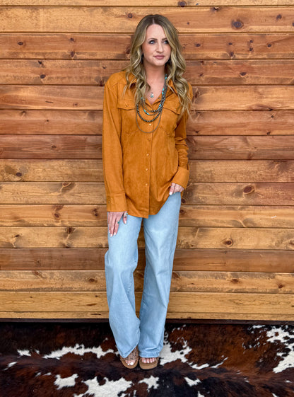Sweet Suede Long Sleeve
