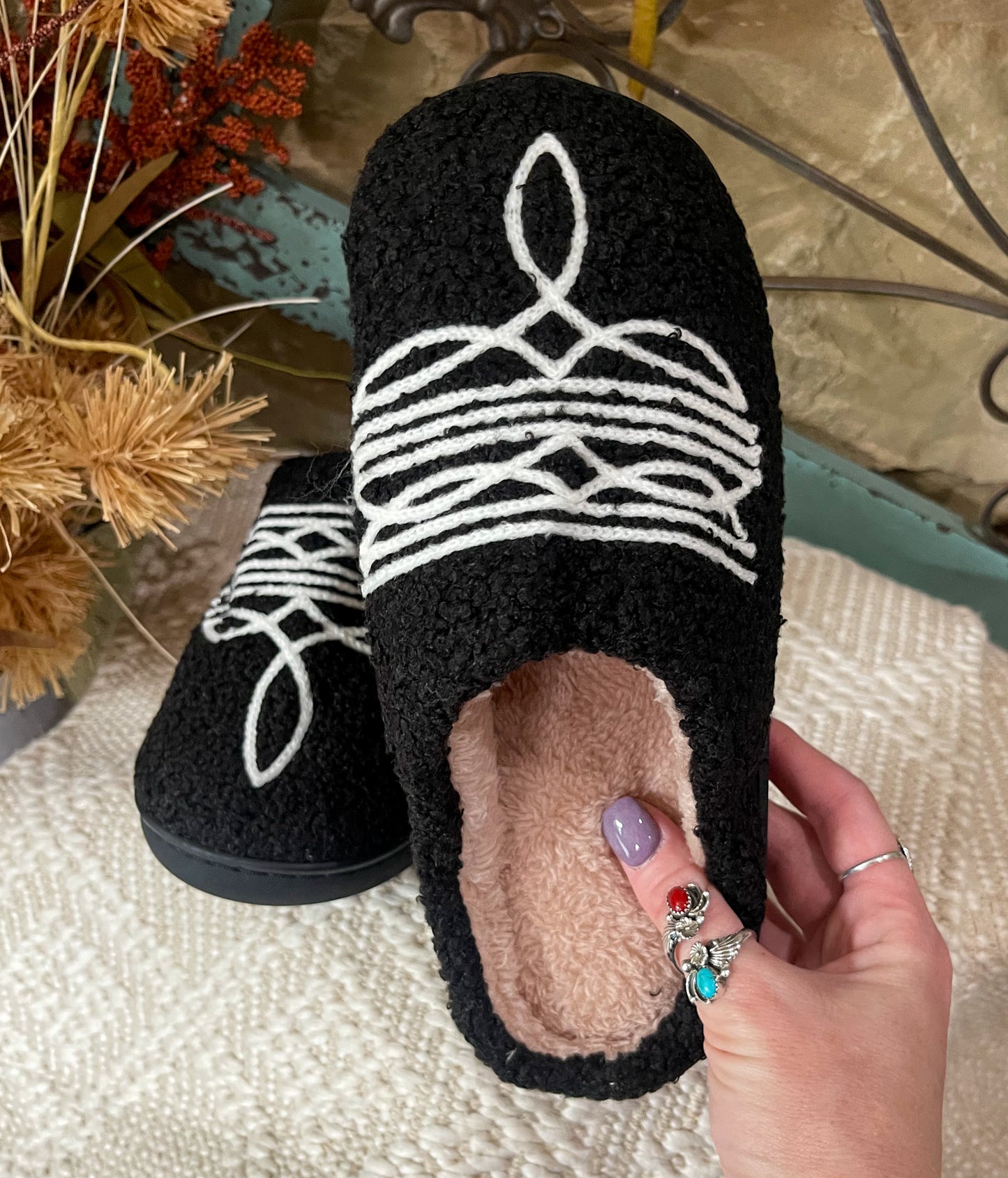 The Boot Stitch Slippers