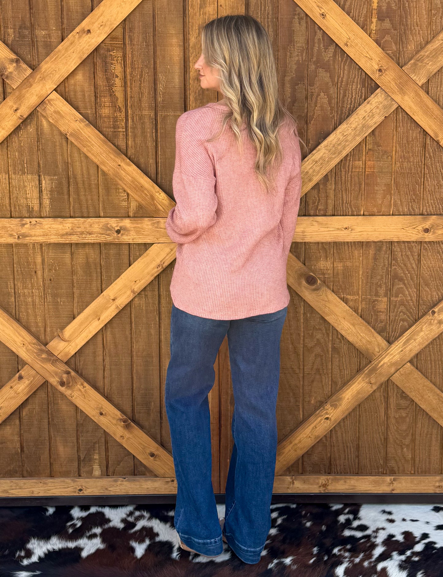 Coziest Long Sleeve *Mauve