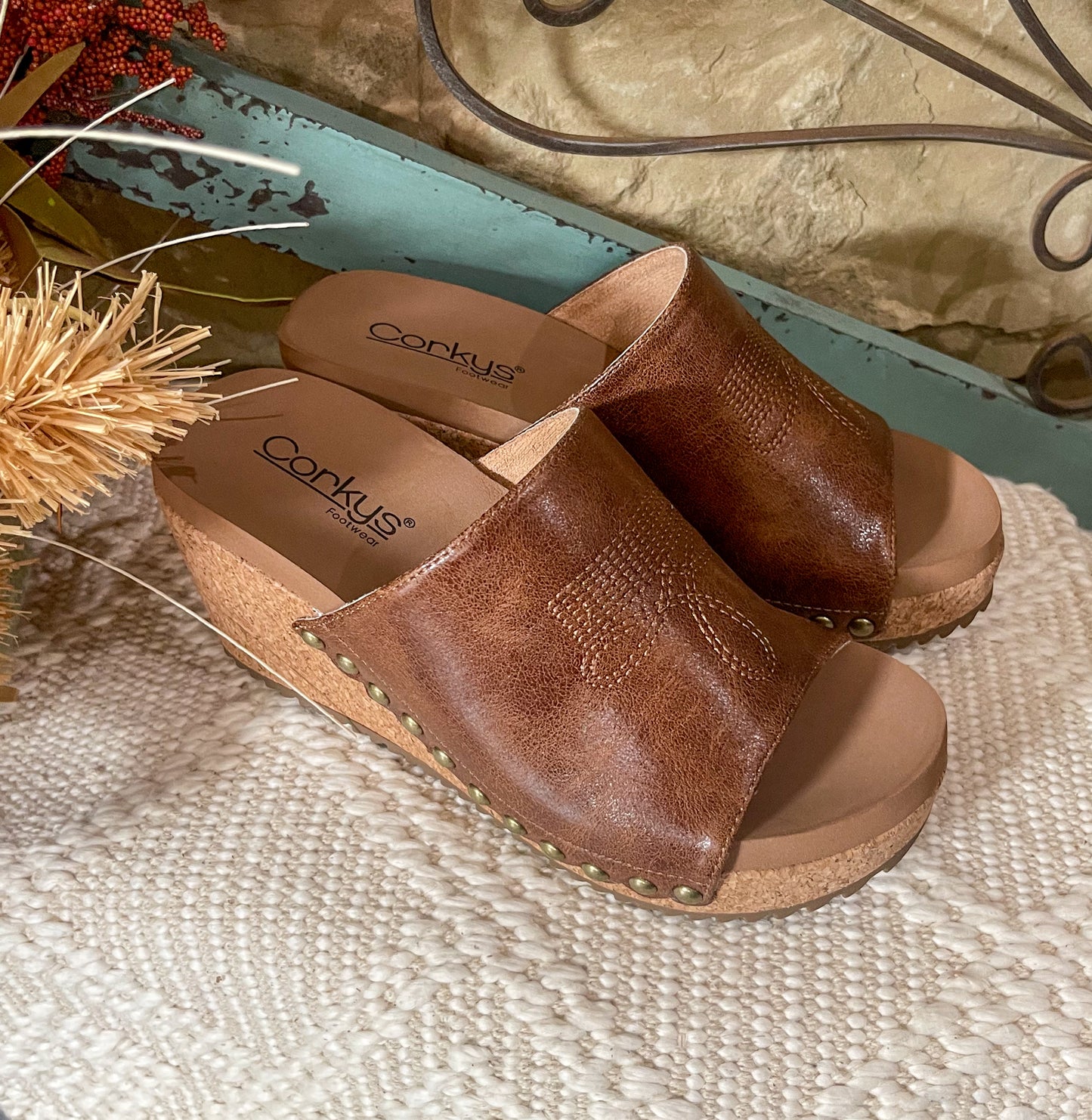 Saddle Up Wedges by Corkys