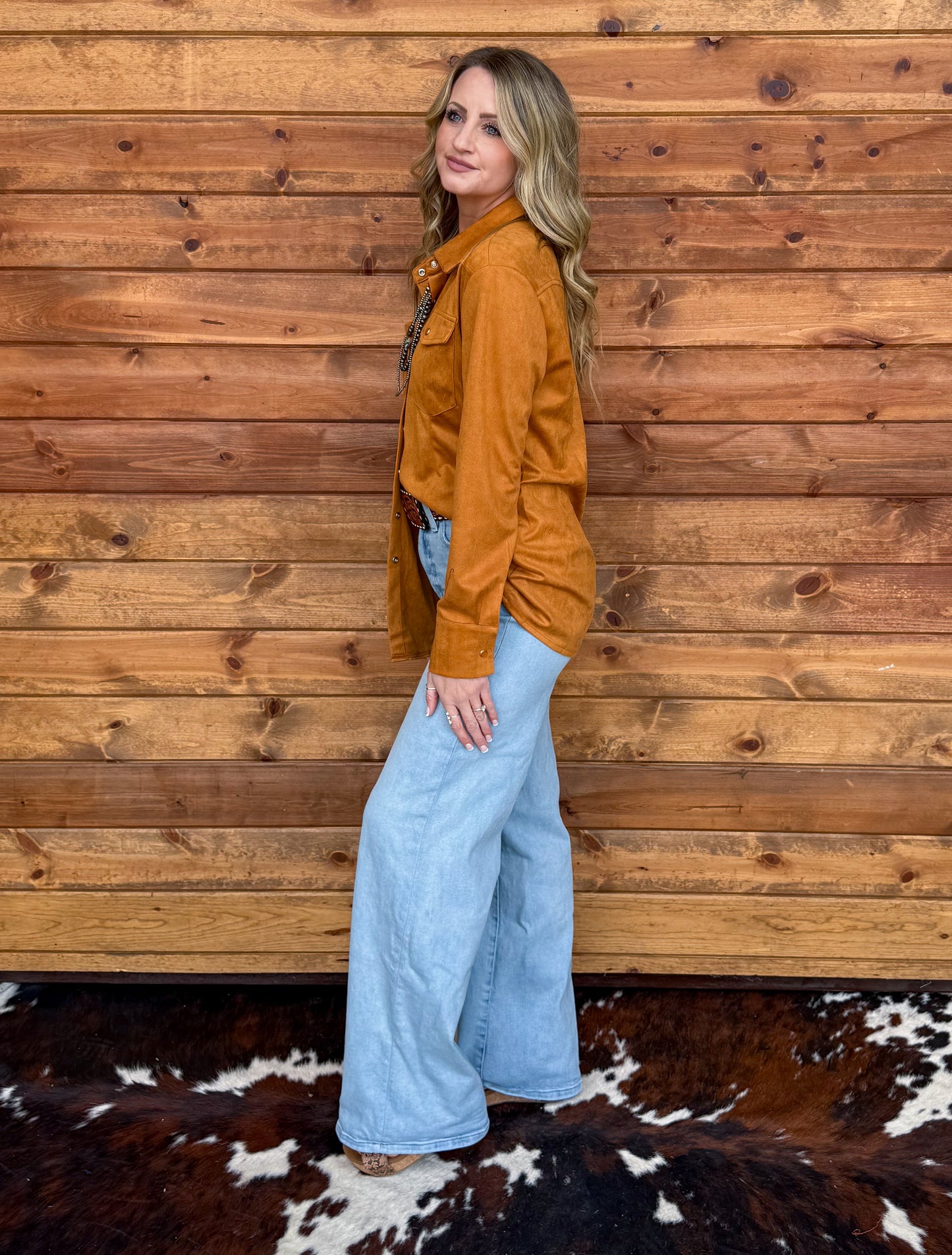 Sweet Suede Long Sleeve