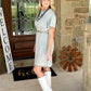 Silver Cowgirl T-Shirt Dress