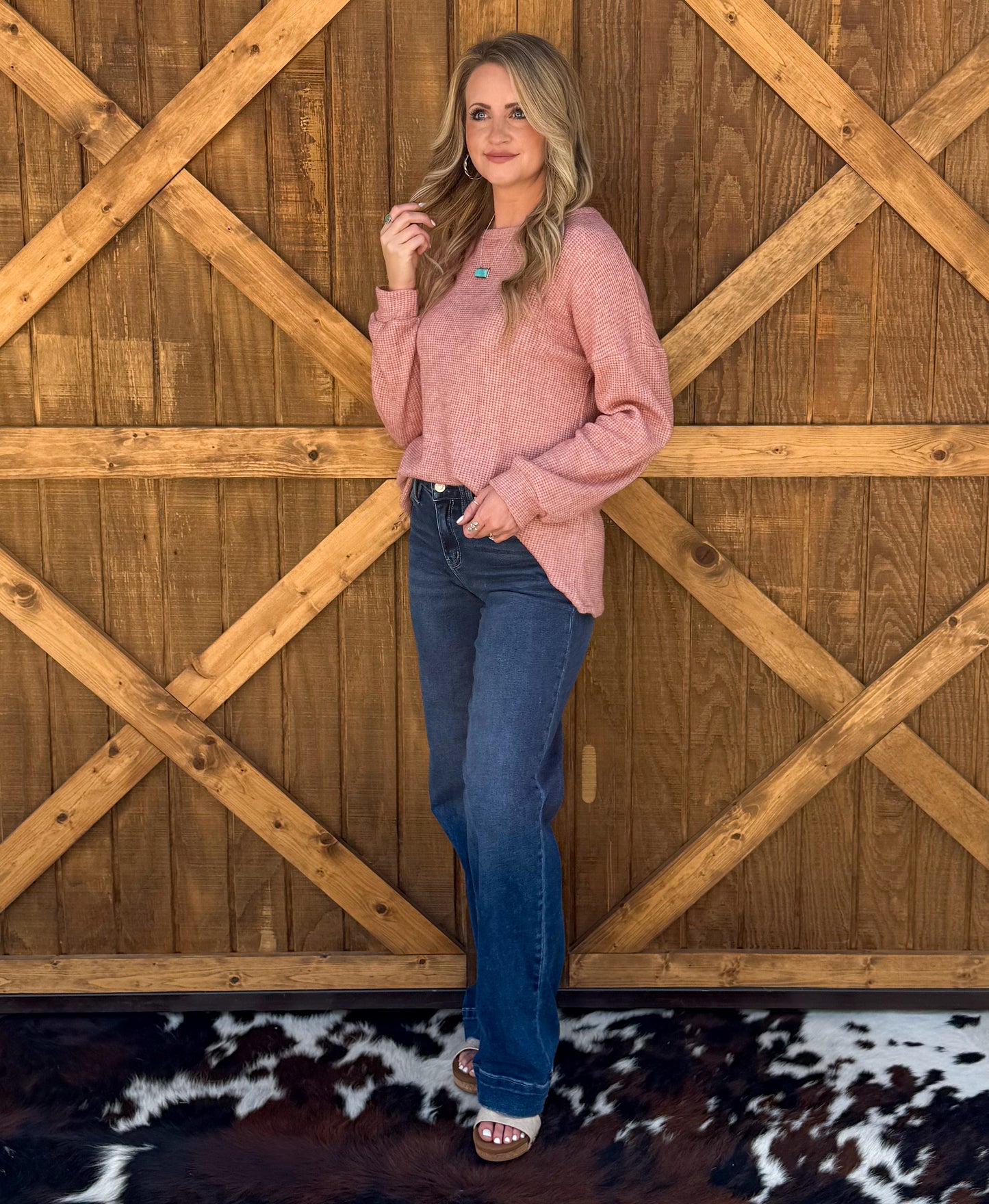 Coziest Long Sleeve *Mauve