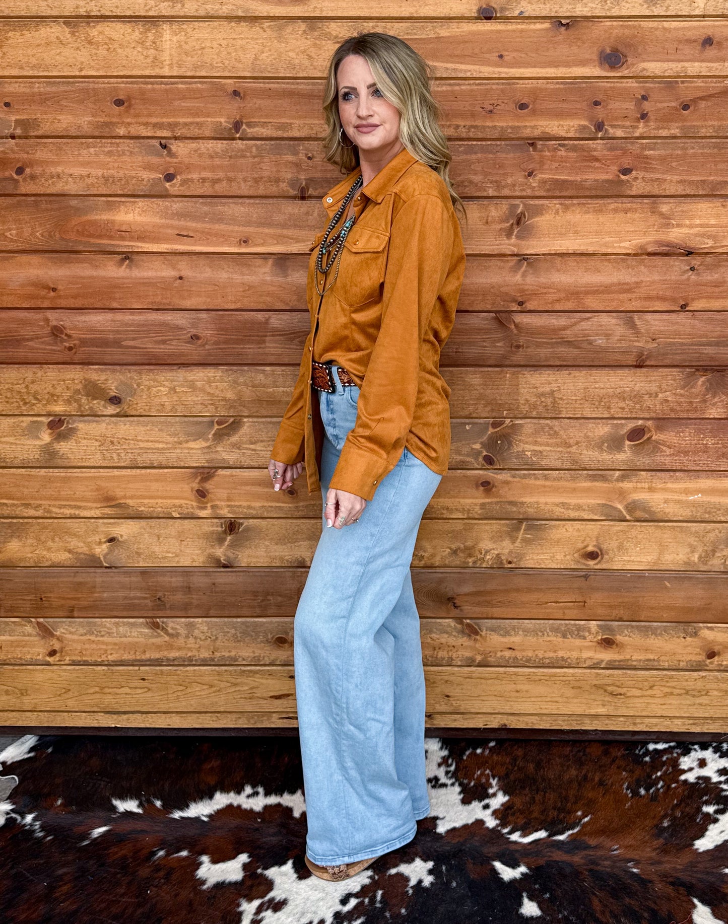 Sweet Suede Long Sleeve