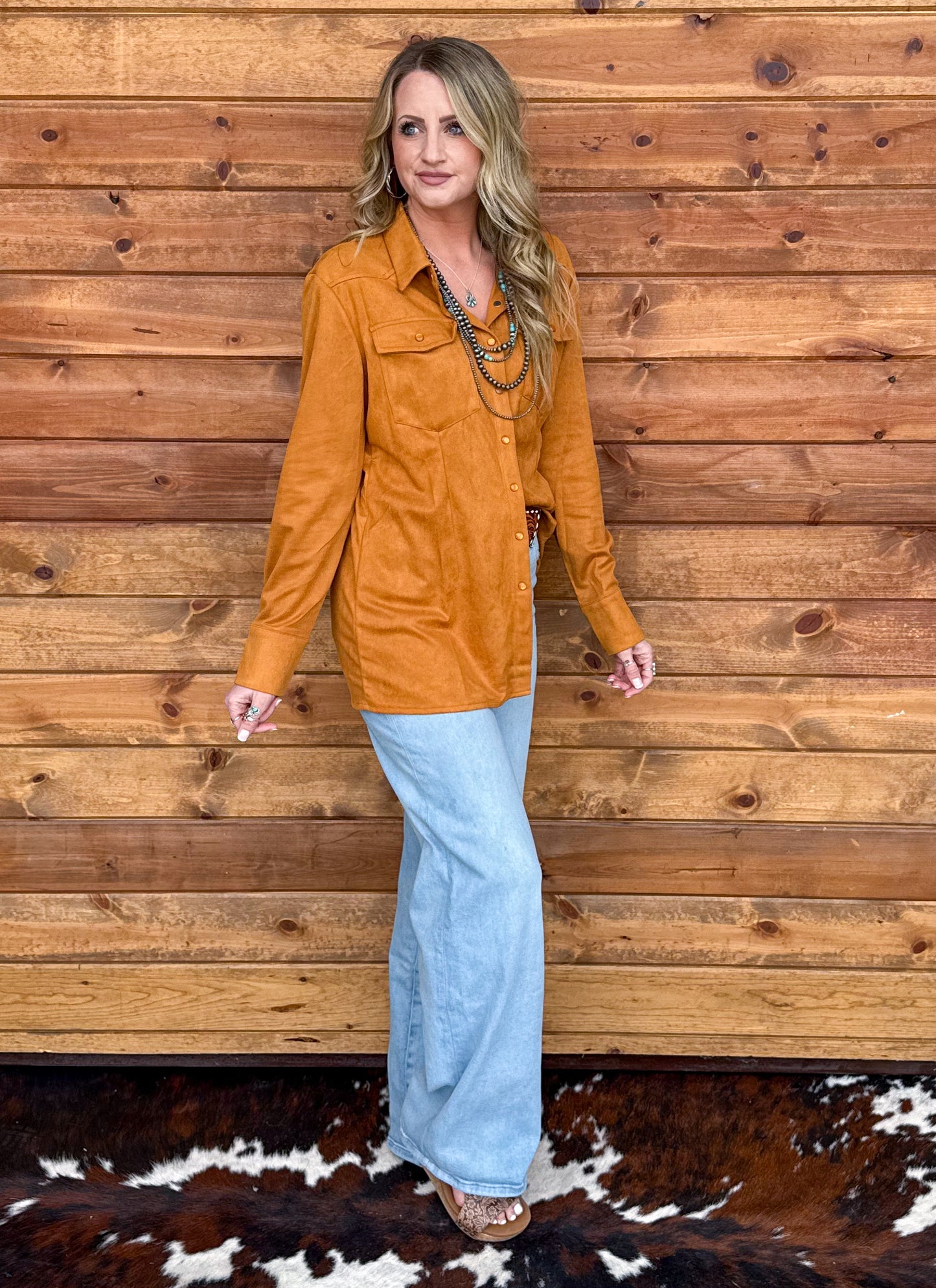 Sweet Suede Long Sleeve