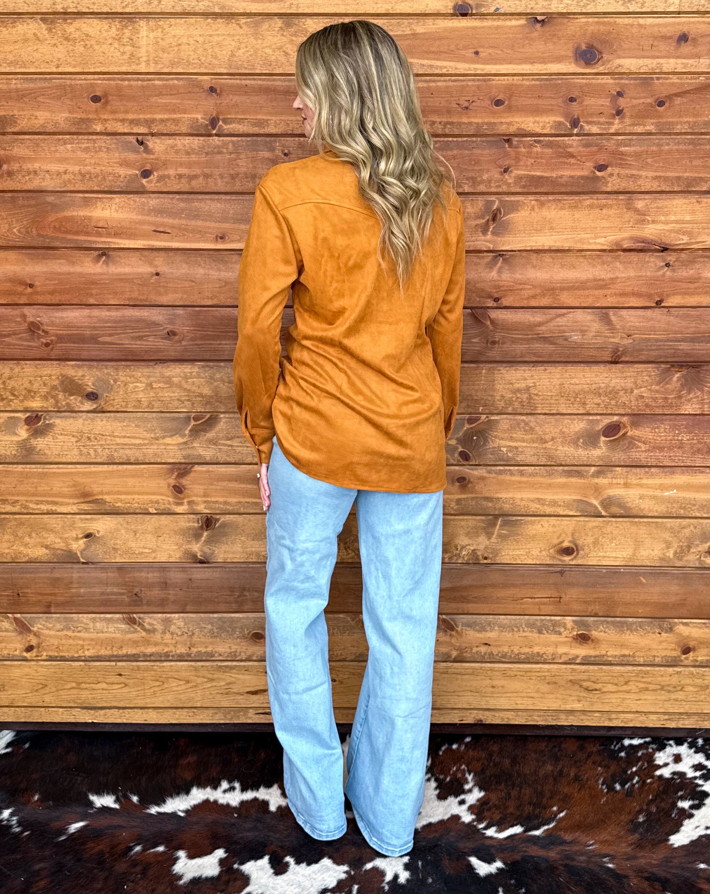 Sweet Suede Long Sleeve