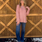 Coziest Long Sleeve *Mauve