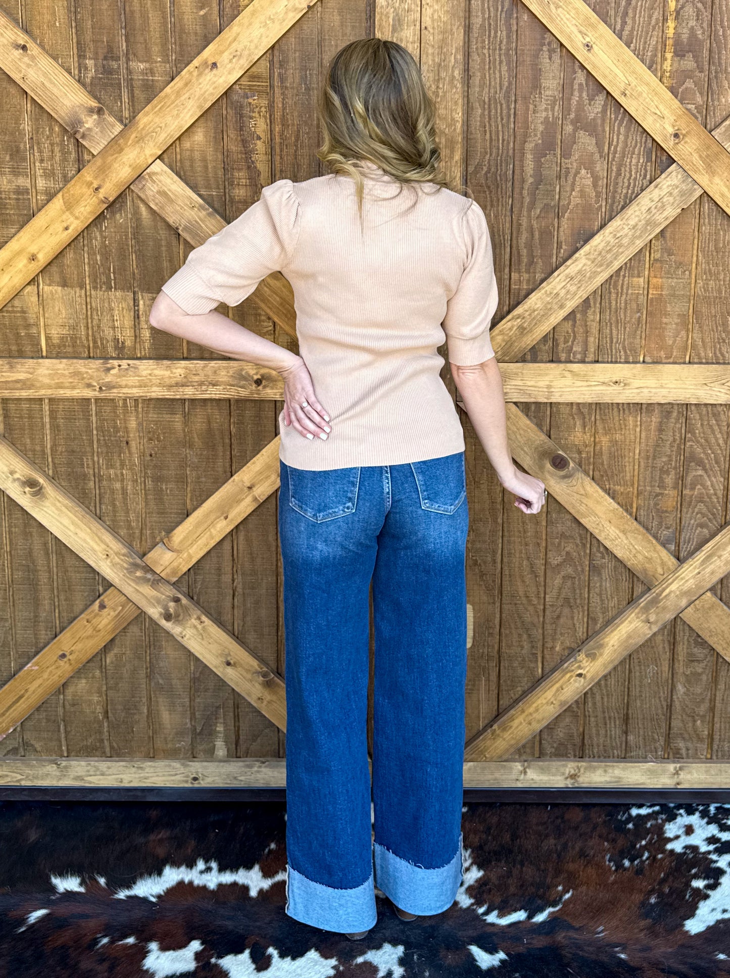 The Lola Blouse *Taupe