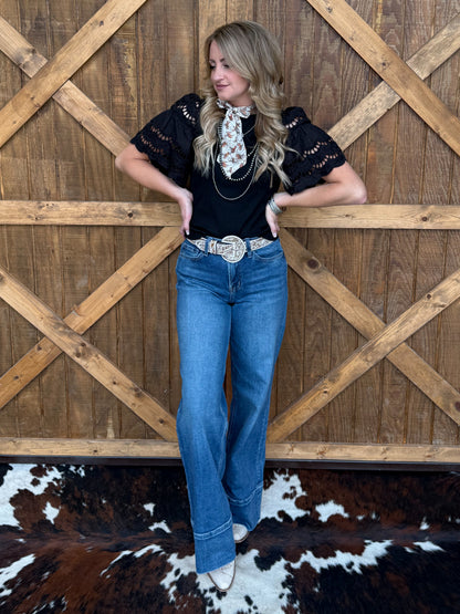 The Rita Blouse *Black