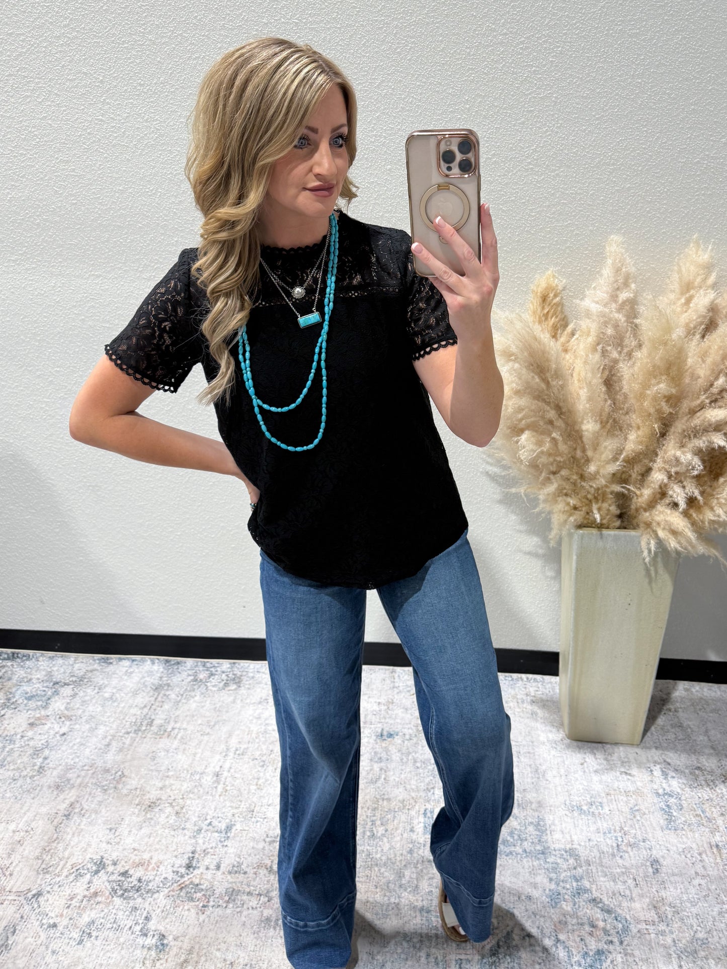 The Penelope Lace Blouse