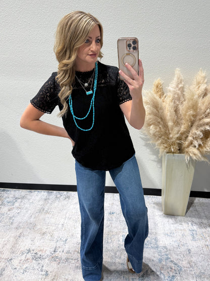 The Penelope Lace Blouse