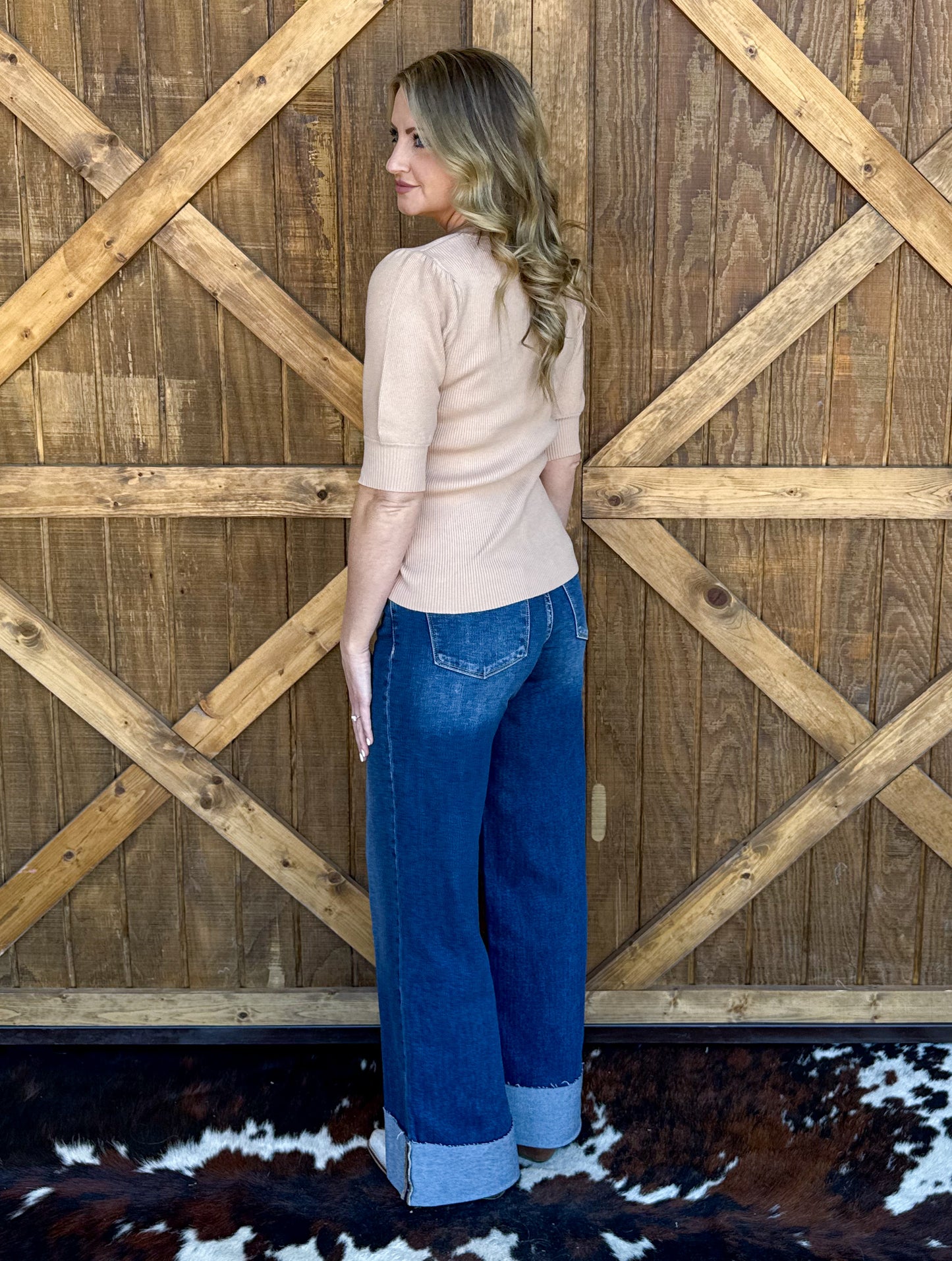 The Lola Blouse *Taupe