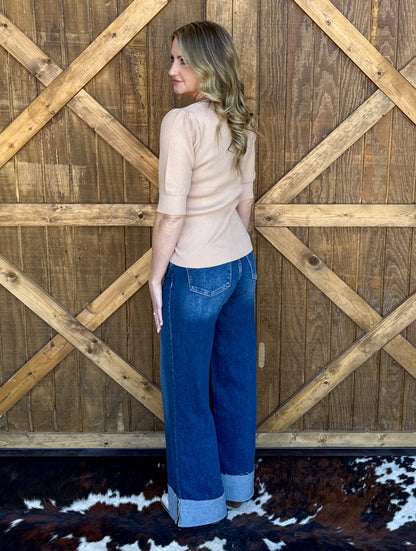 The Lola Blouse *Taupe