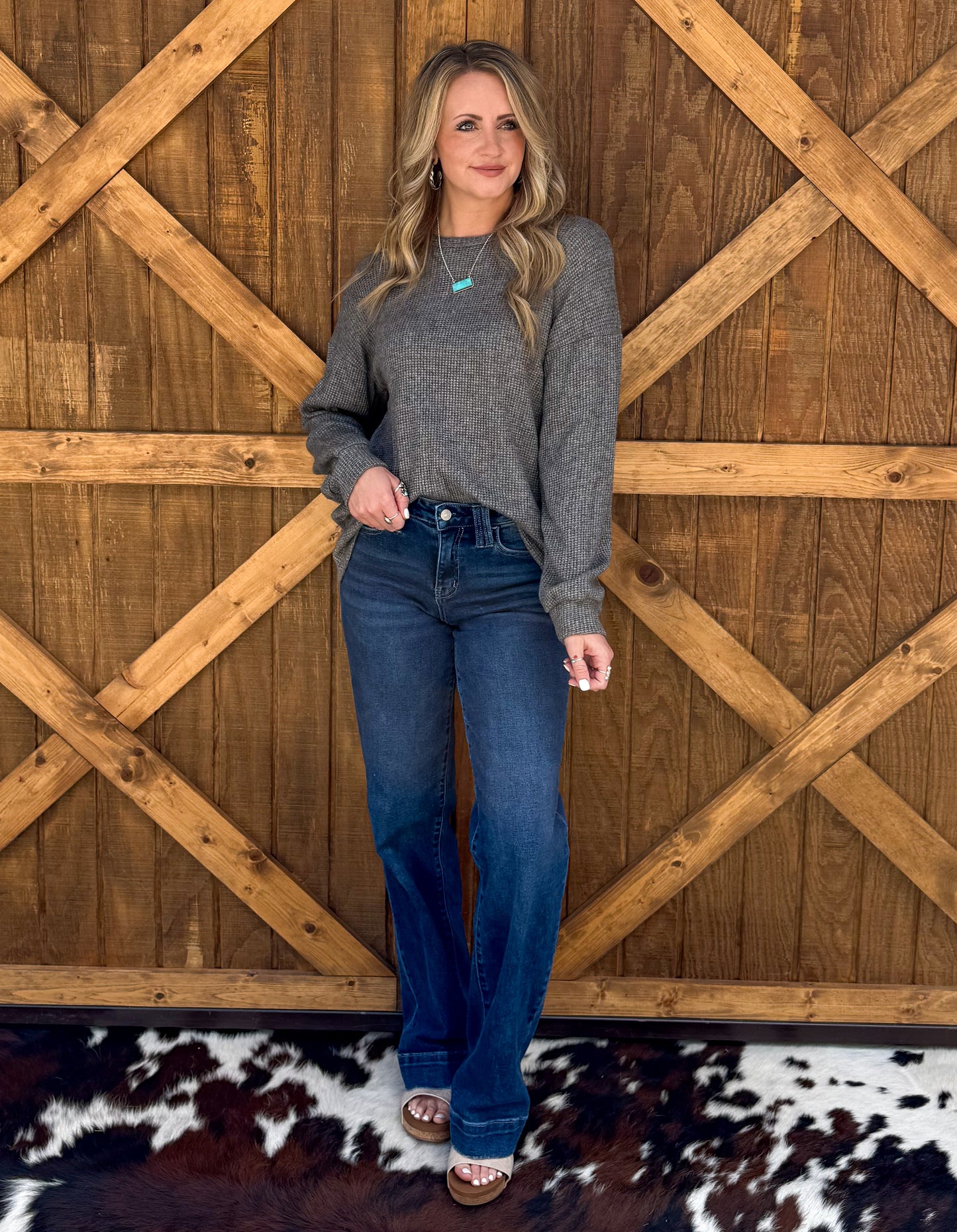 Coziest Long Sleeve *Charcoal