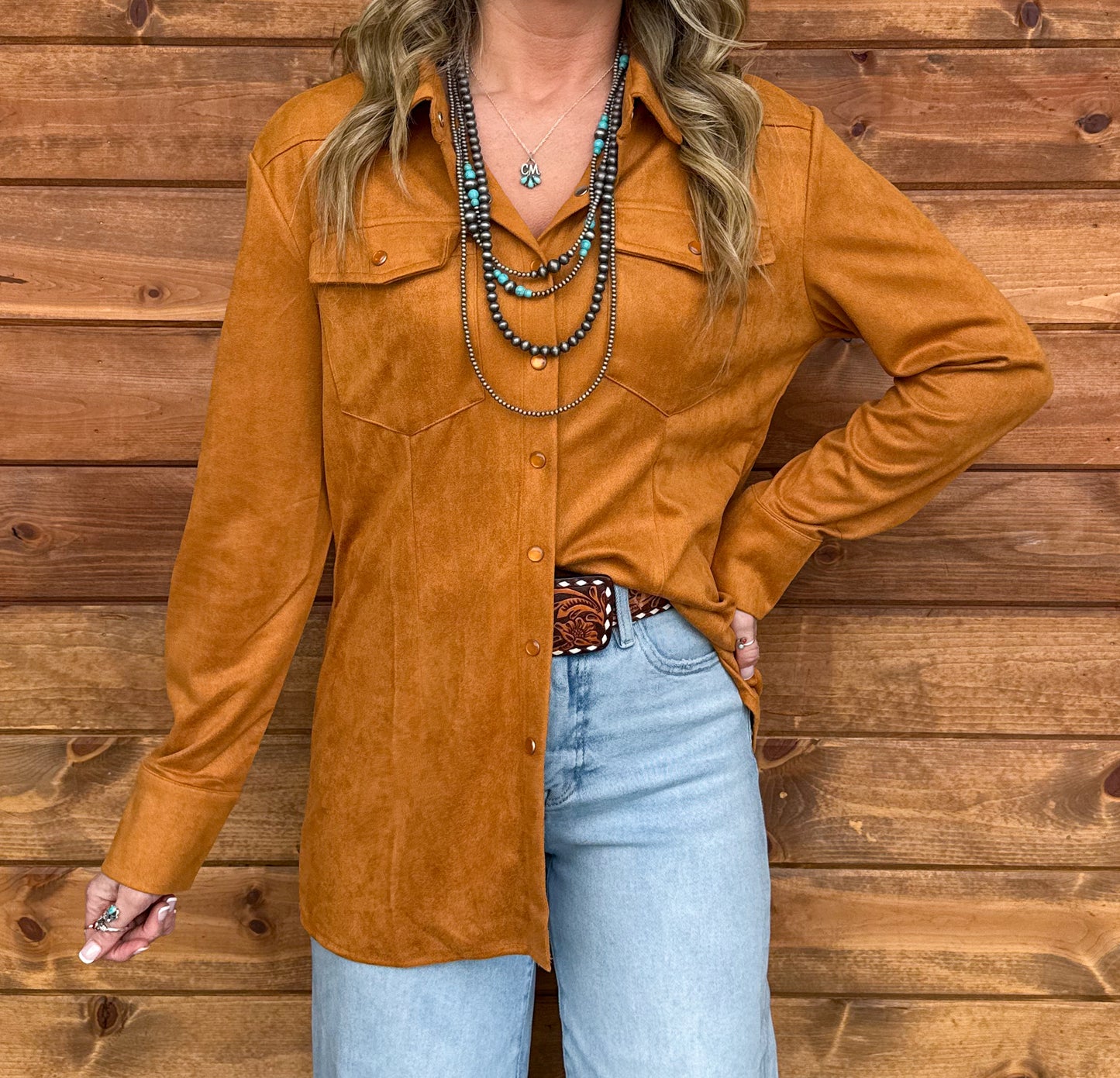 Sweet Suede Long Sleeve