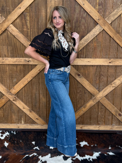 The Rita Blouse *Black