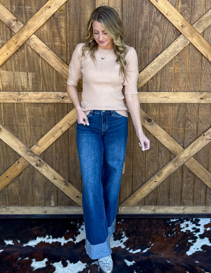 The Lola Blouse *Taupe