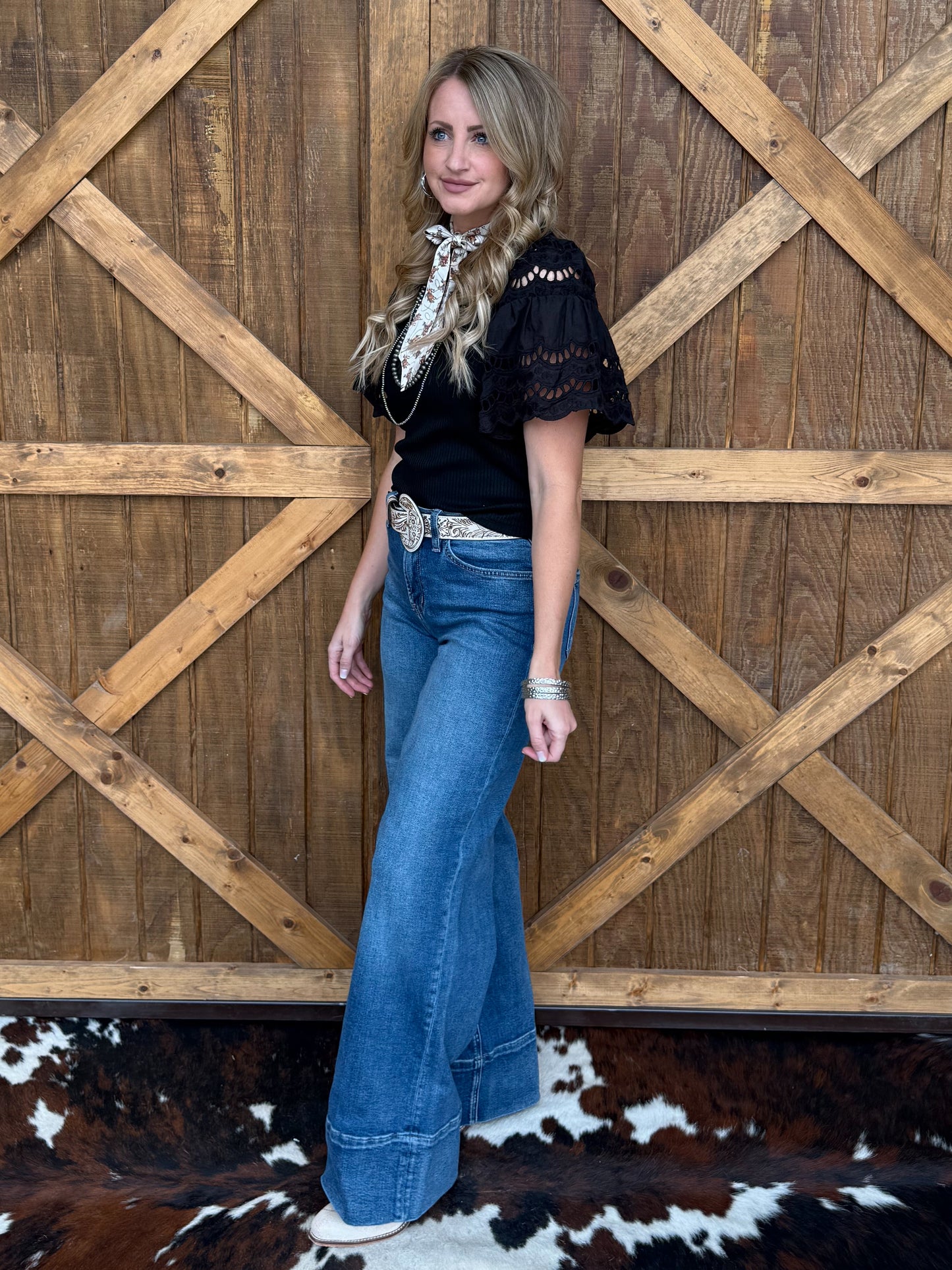 The Rita Blouse *Black