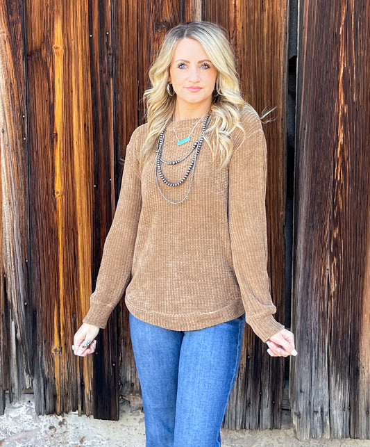 Desert Soft Sweater *Camel