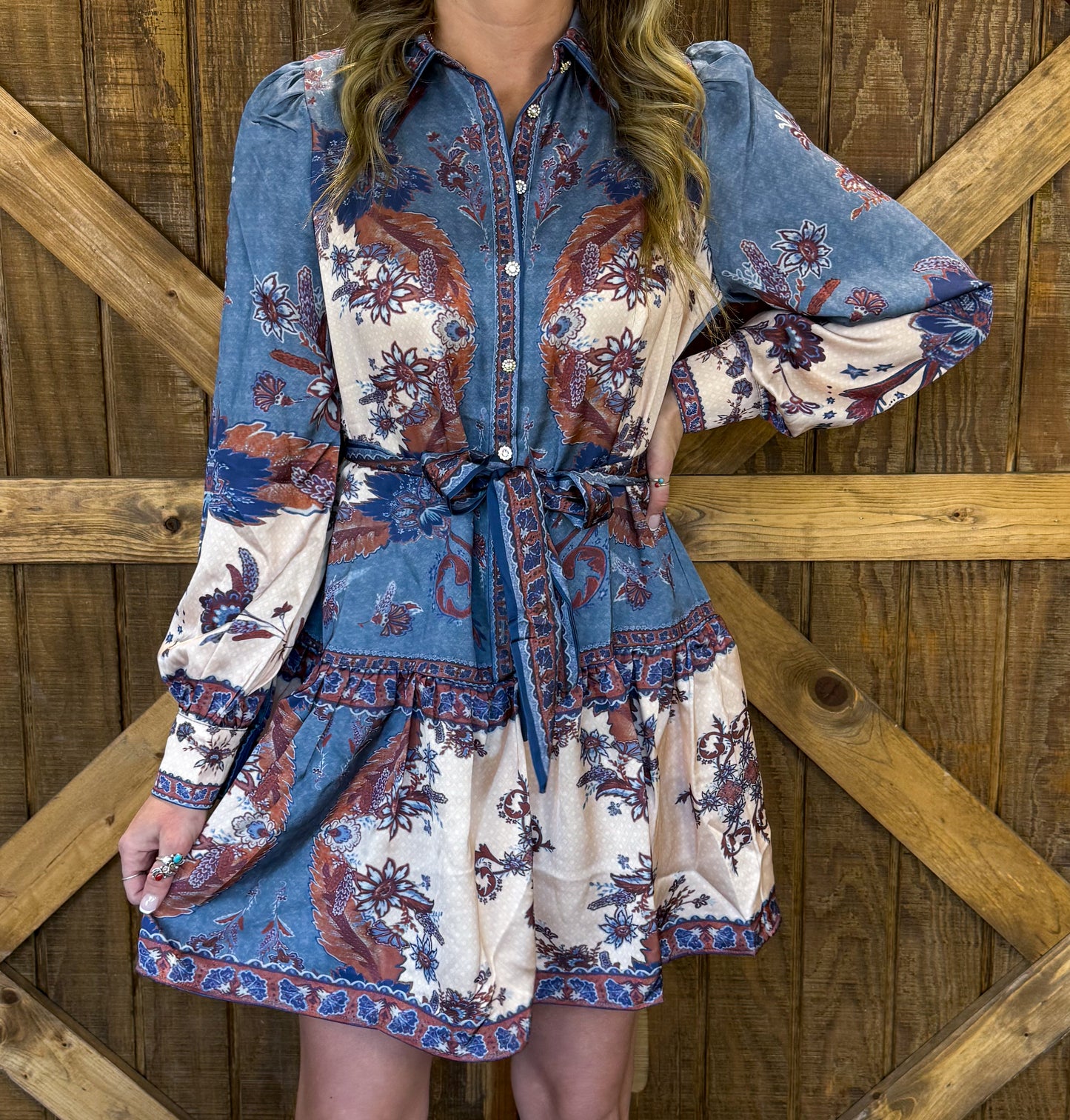 Holiday Florals Dress