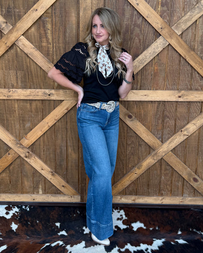 The Rita Blouse *Black