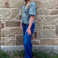 Classy Aztec Blouse *Olive