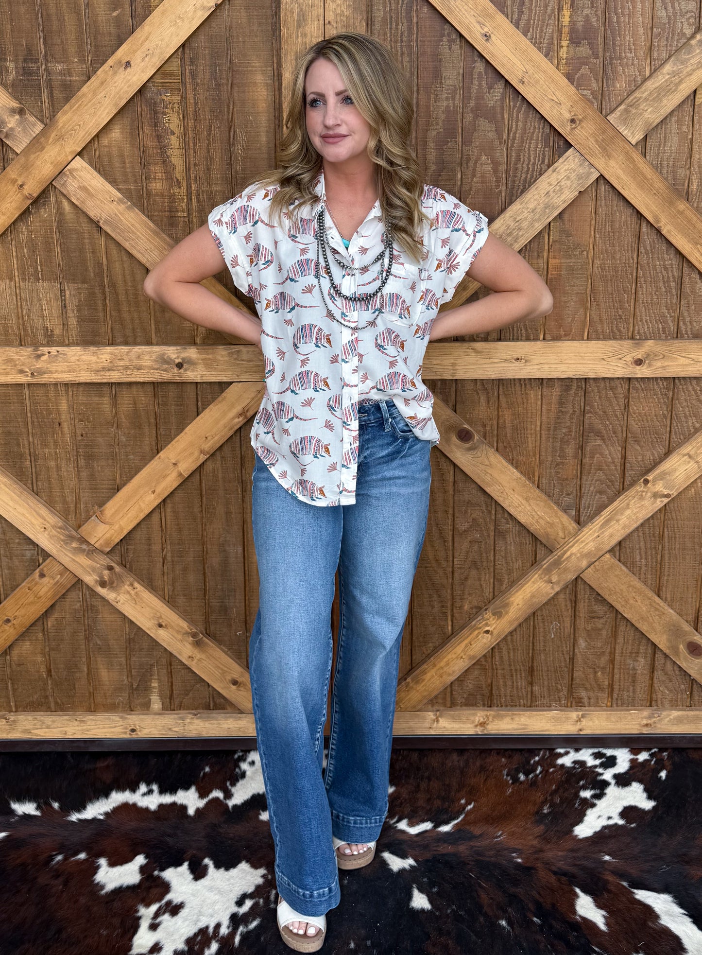 The Dillo Button-Up Top