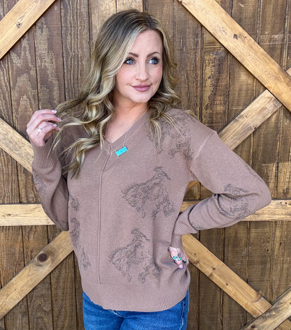 Saddle Up Sweater