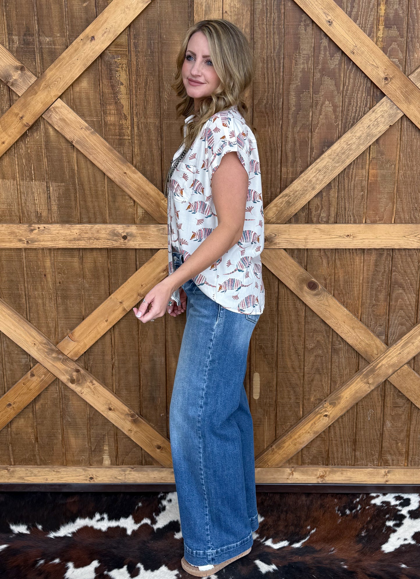 The Dillo Button-Up Top