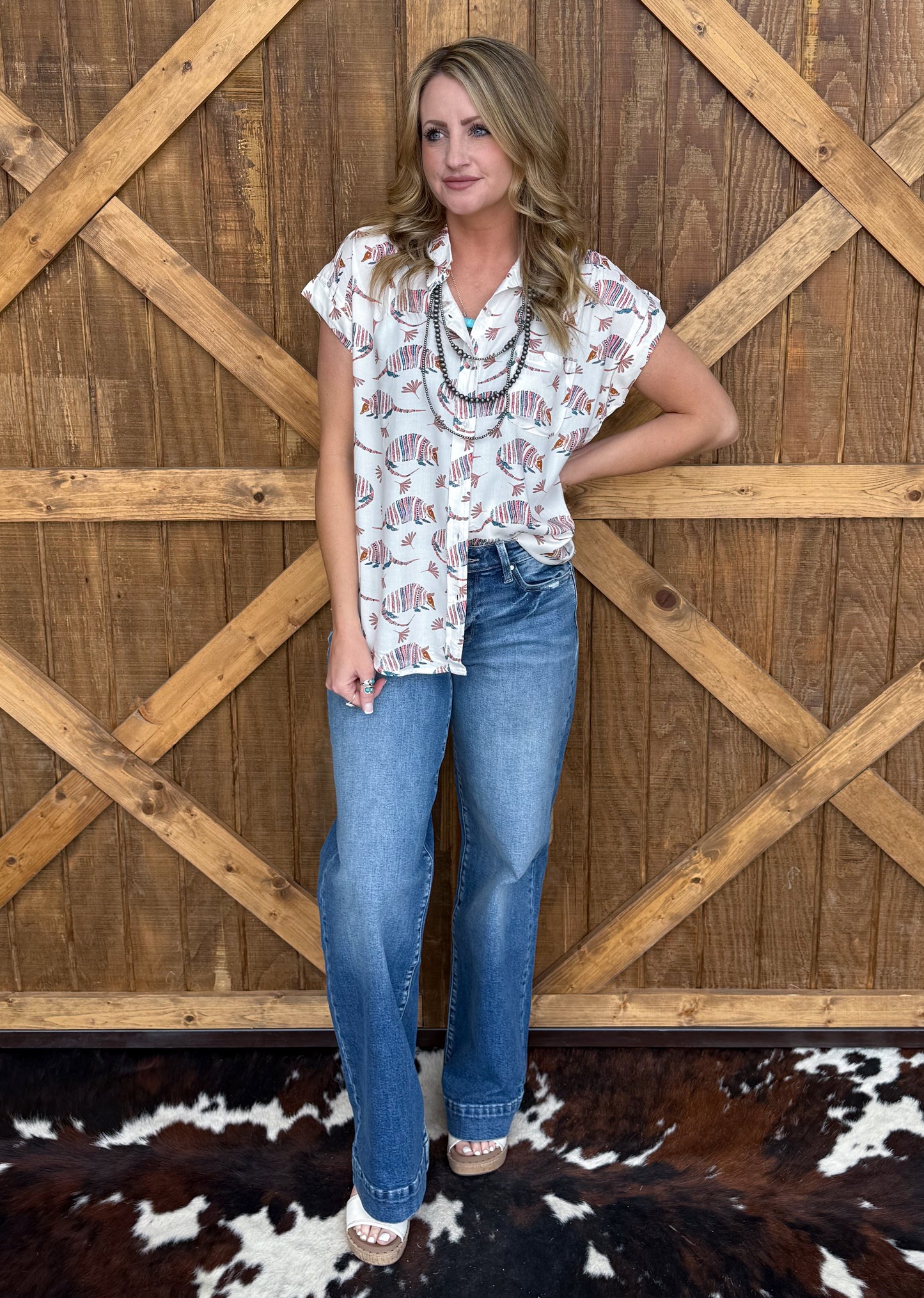 The Dillo Button-Up Top