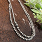 73” Faux Navajo Pearl Necklace