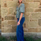 Classy Aztec Blouse *Olive