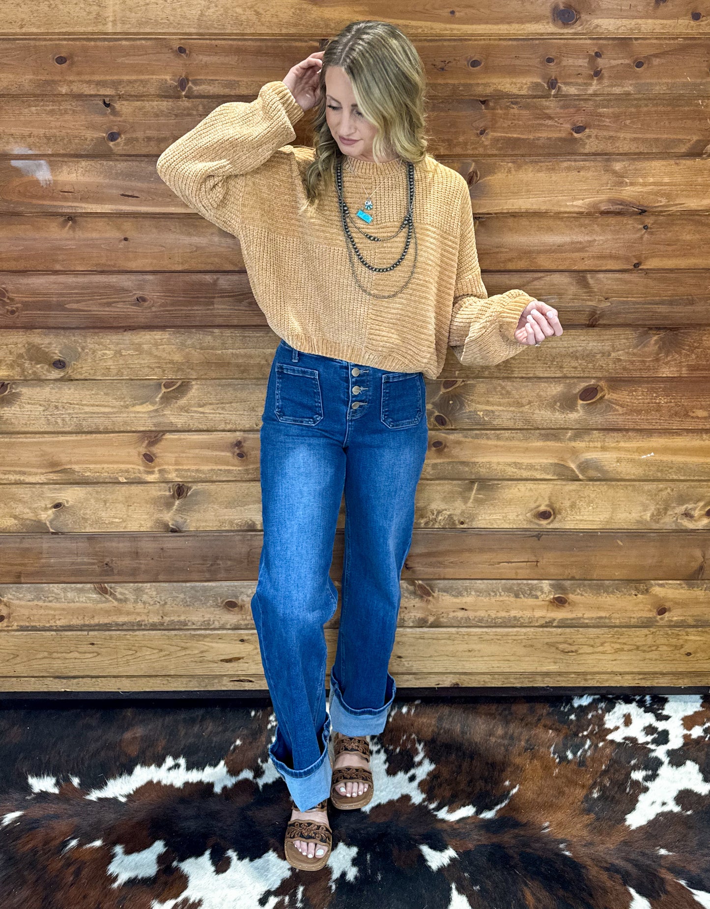 Sadie Chenille Sweater