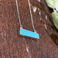 The Turquoise Bar Necklace