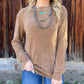 Desert Soft Sweater *Camel