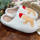 Gingerbread Man Slippers