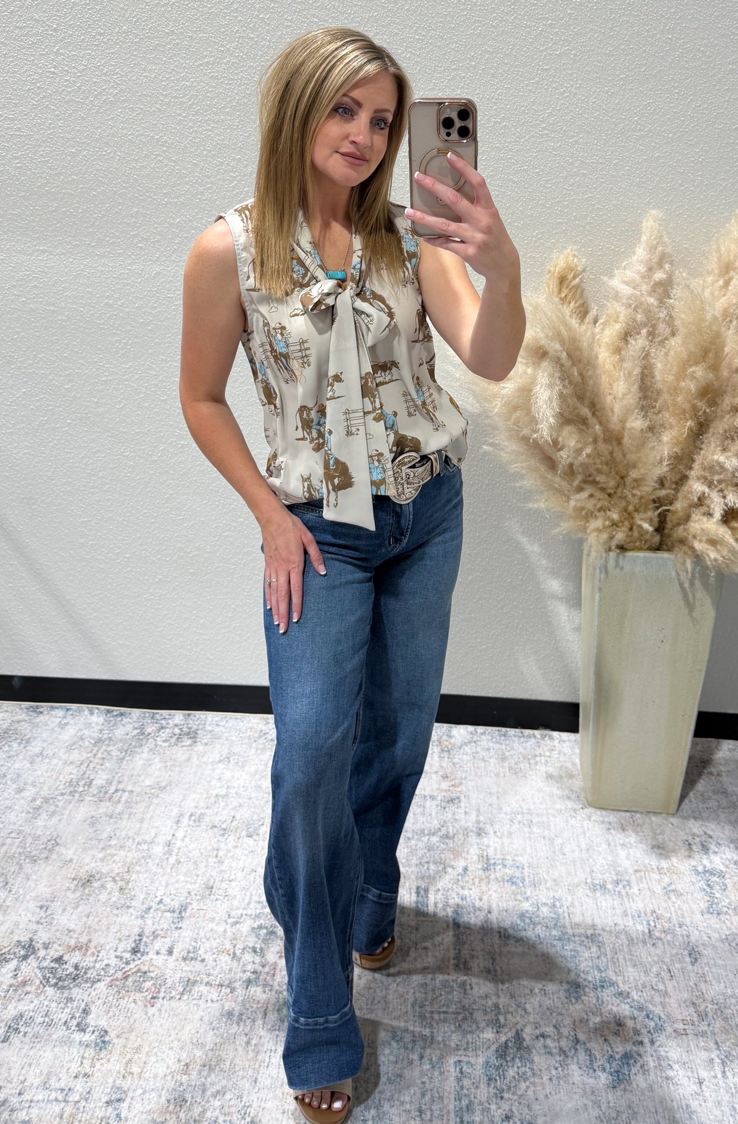 On The Ranch Dress Tank