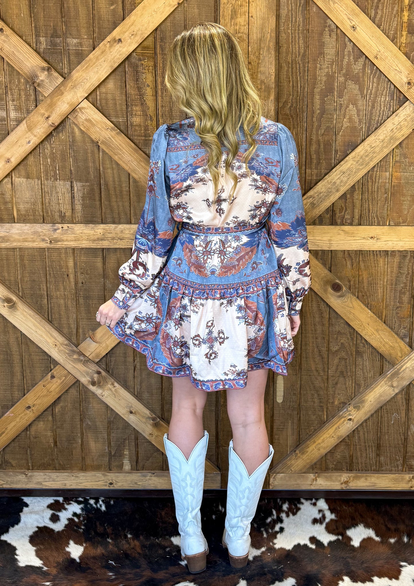 Holiday Florals Dress