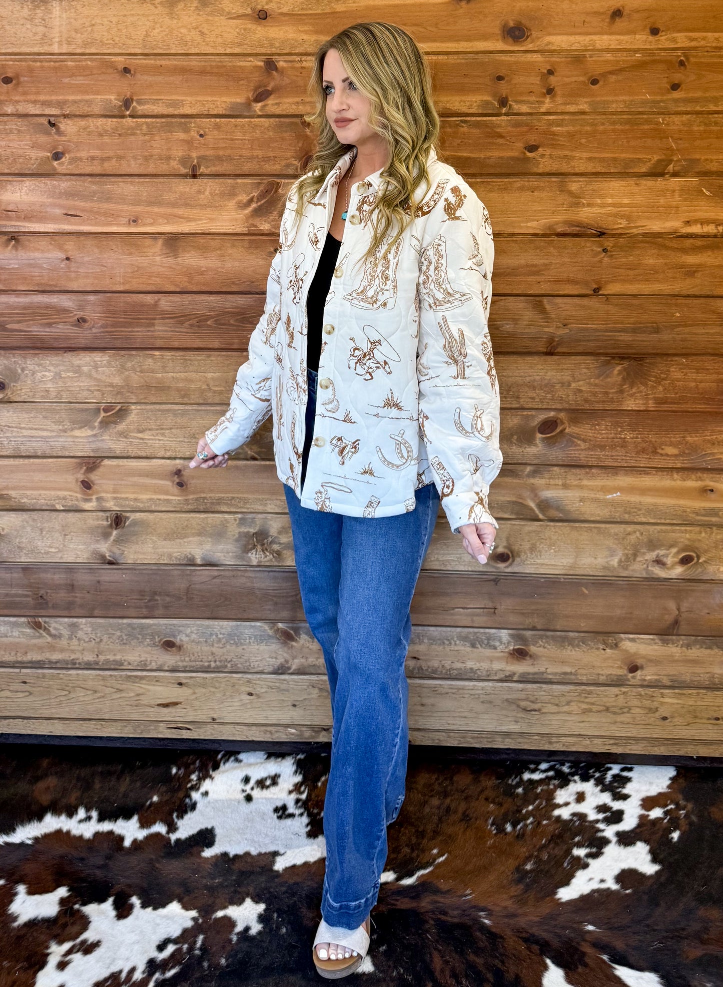 Cowgirl Desert Quilted Jacket