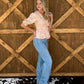 Classy Aztec Blouse *Coral