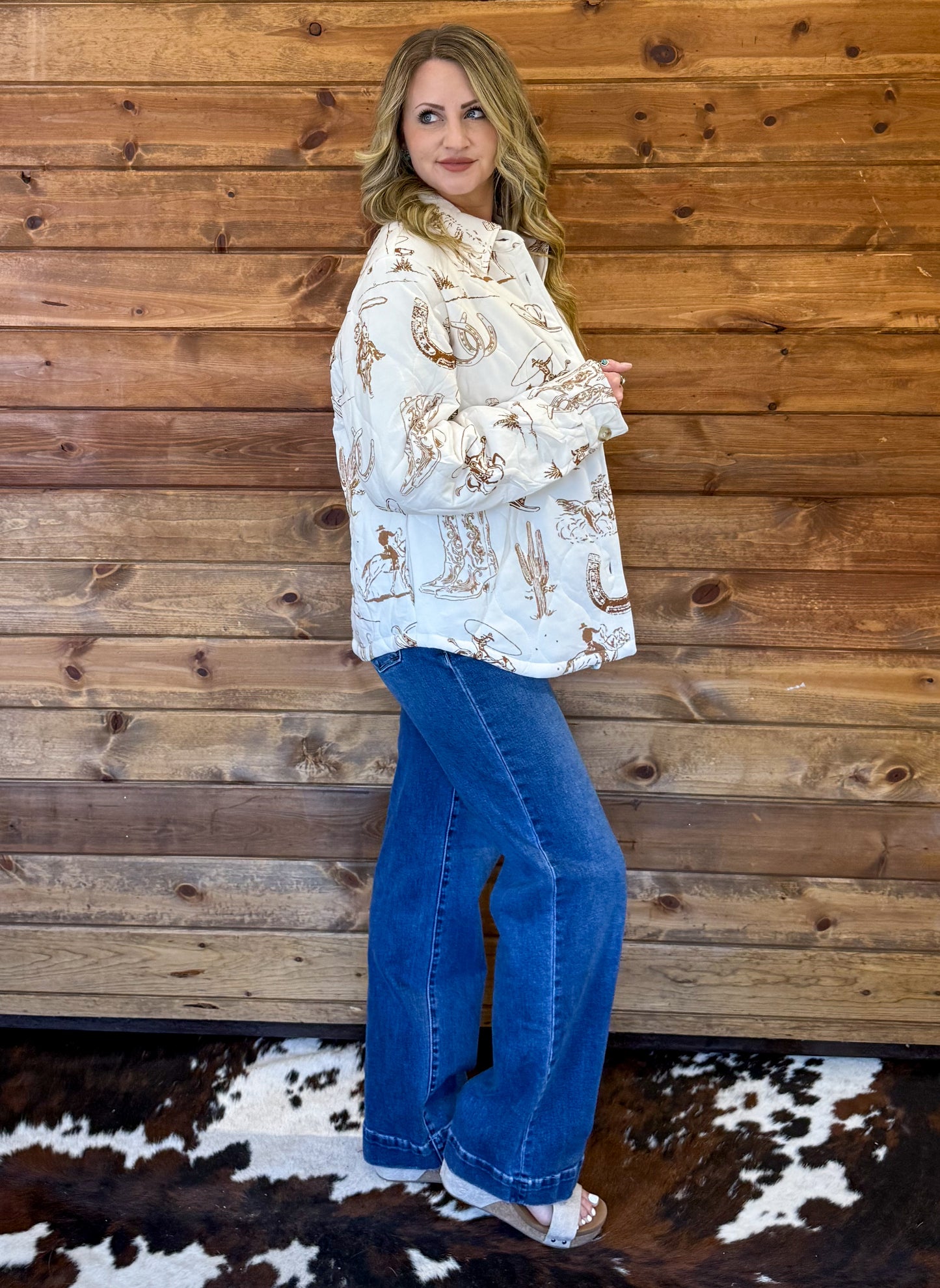 Cowgirl Desert Quilted Jacket