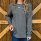 Coziest Long Sleeve *Charcoal